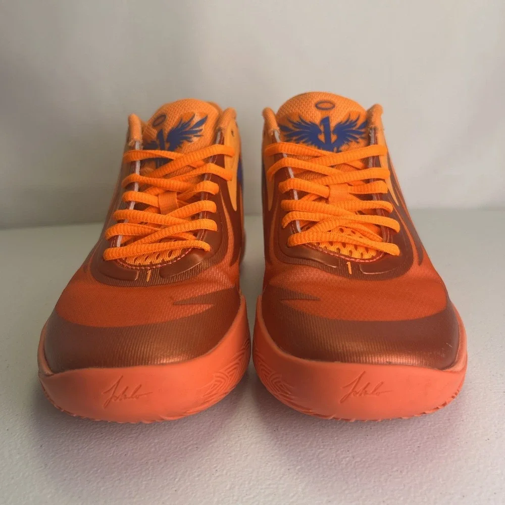 Puma MB.02 LaMelo Ball Supernova Orange Fiery Coral 377403-01 GS Size 4.5Y